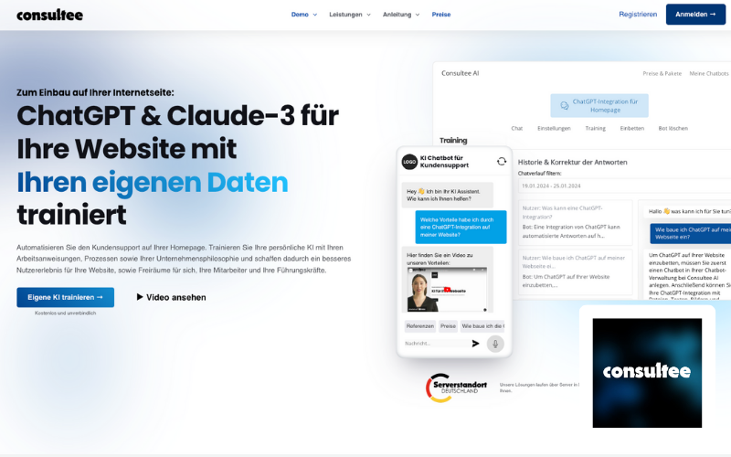 Webdesign Heidelberg KI Chatbot